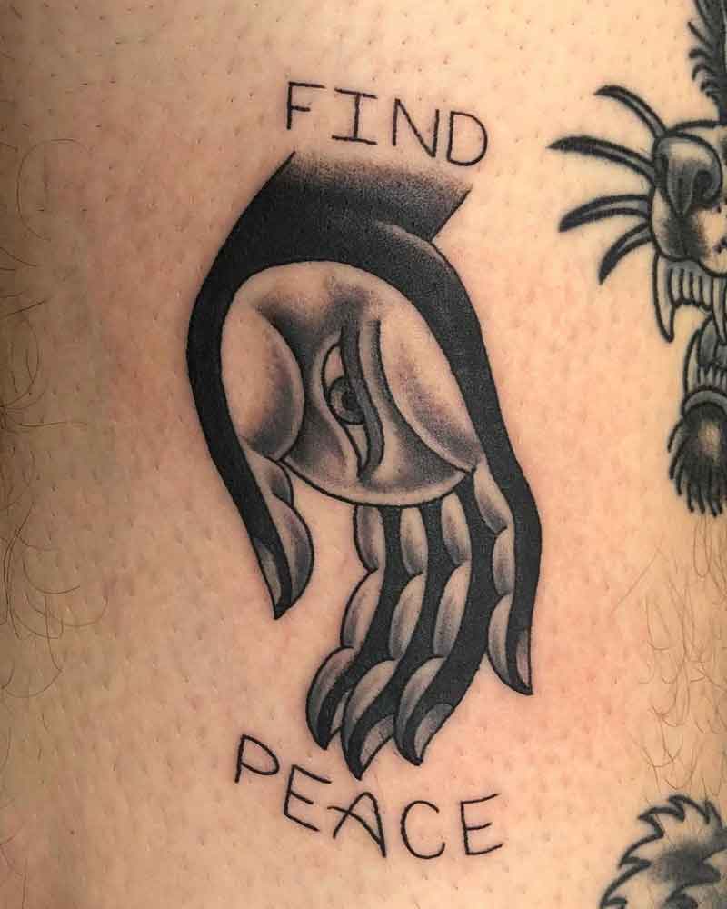 Find Your Peace Tattoo 2