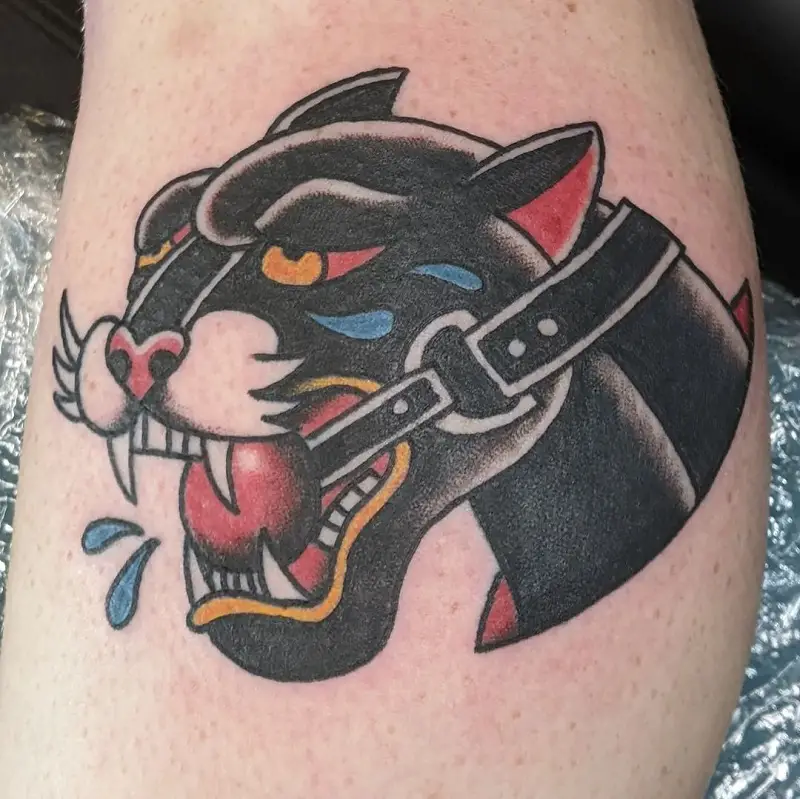 Flash Panther Tattoo 1