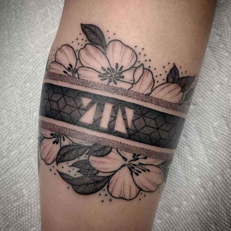 Flower Belt Tattoo 1