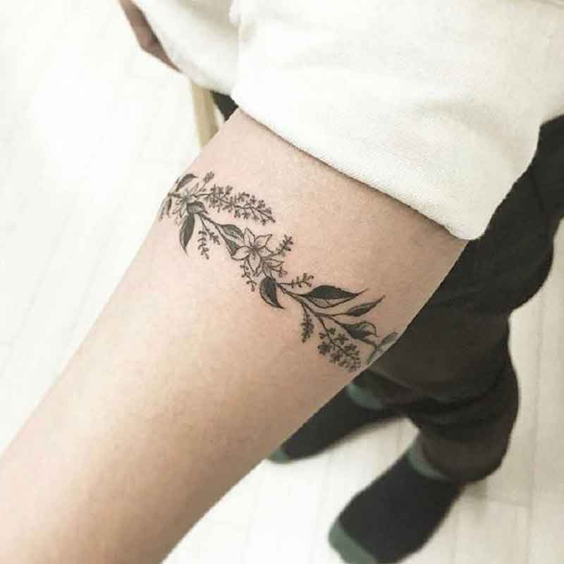 Flower Belt Tattoo 2