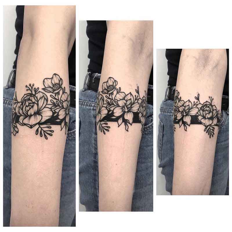 Flower Belt Tattoo 3