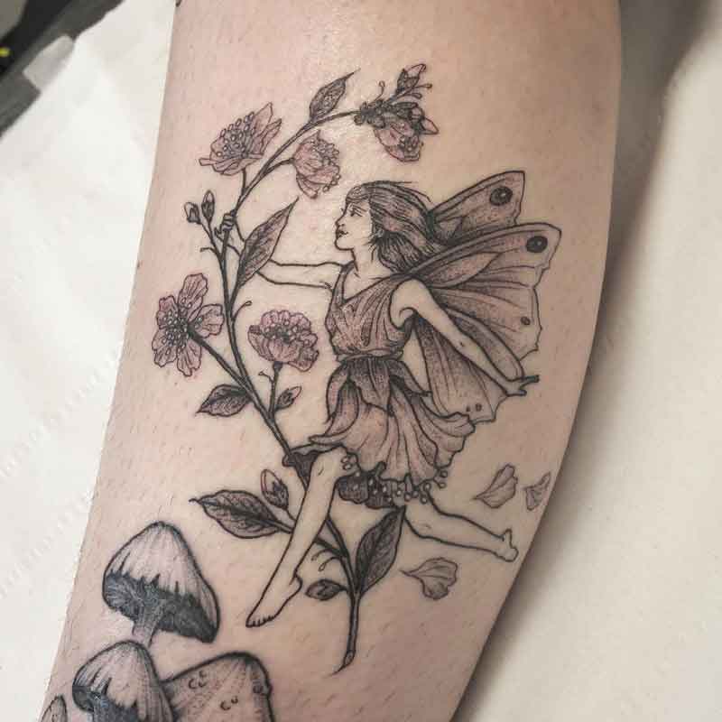 Flower Fairy Tattoo 3