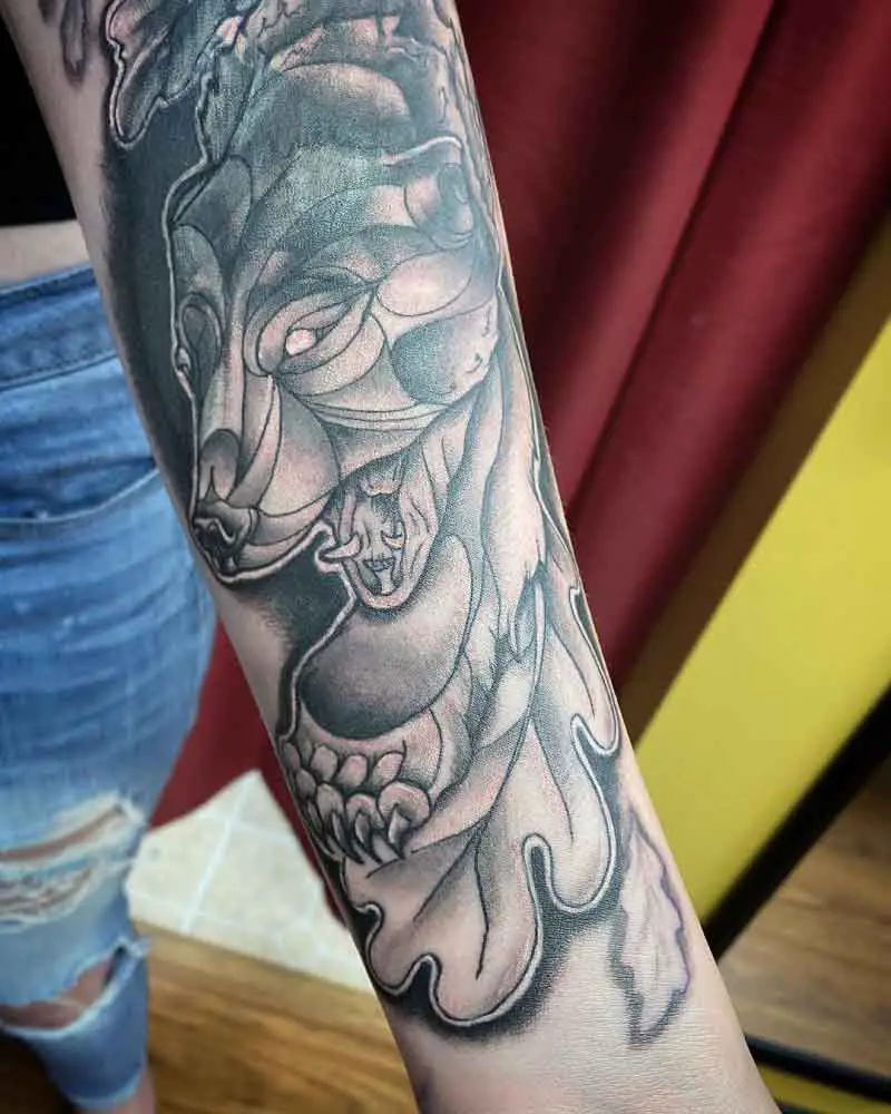 Forearm Cover Up Tattoo 1