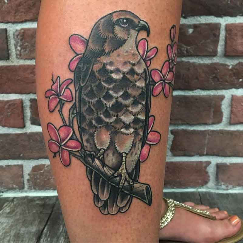Hawaiian Hawk Tattoo 3