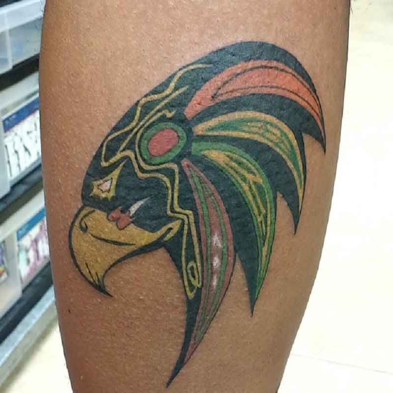 Hawk Head Tattoo 2