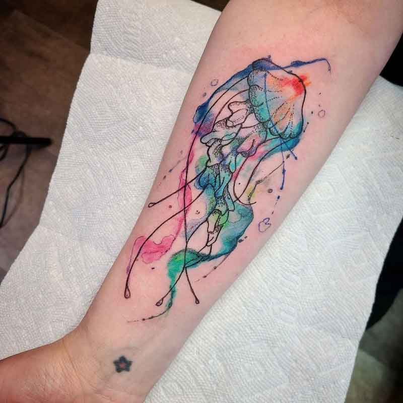 Immortal Jellyfish Tattoo 3