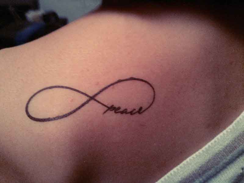 Infinity Peace Tattoo 1