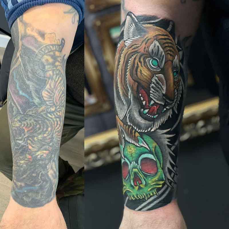 Japanese Cover Up Tattoo 2