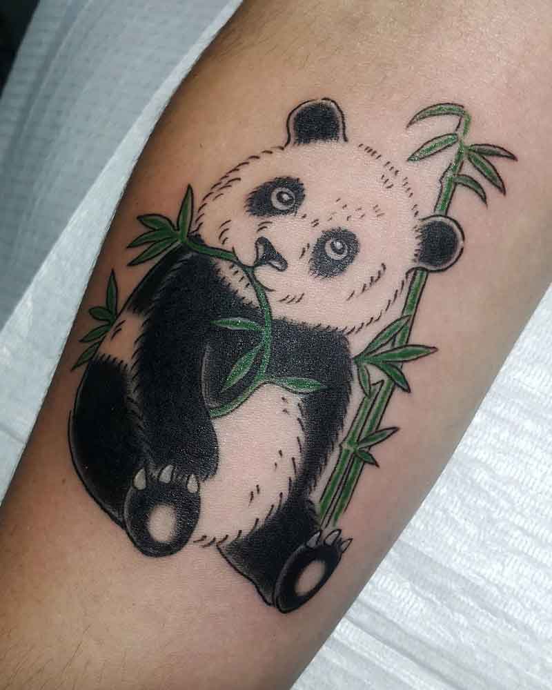 Japanese Panda Tattoo 1