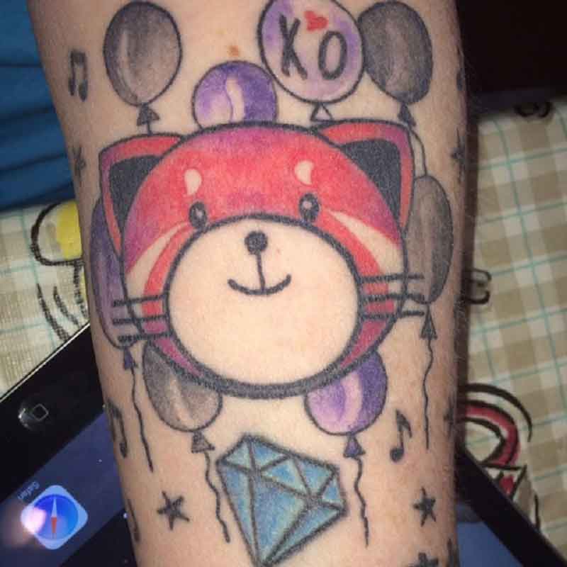 Japanese Panda Tattoo 2