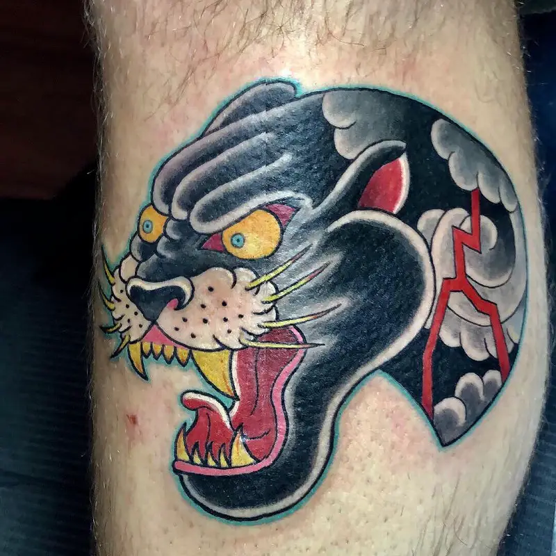 Japanese Panther Tattoo 3