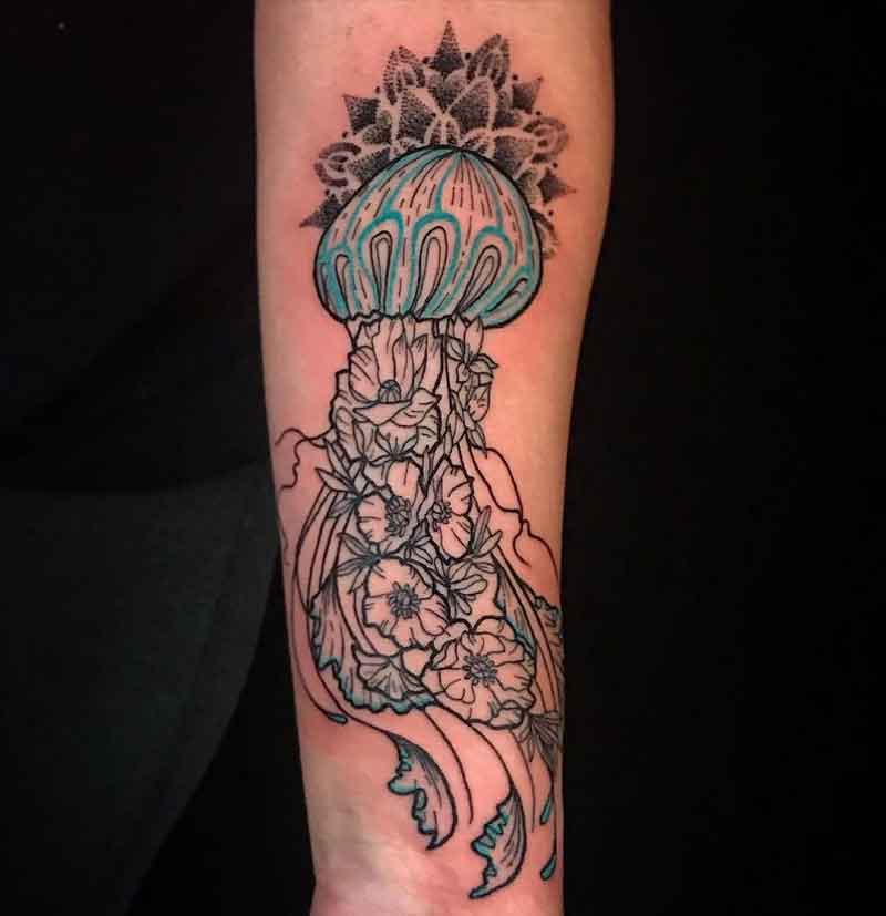 Jellyfish Mandala Tattoo 3