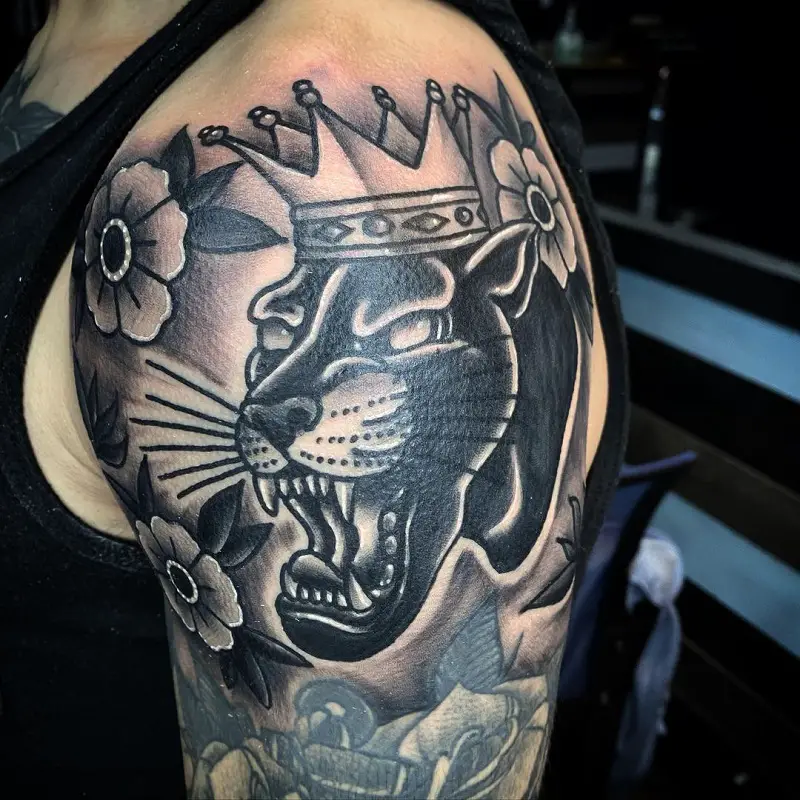King Panther Tattoo 1