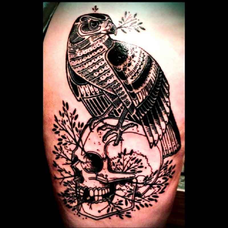 Love Hawk Tattoo 1