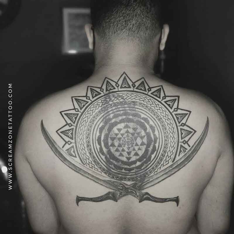 Mandala Peace Tattoo 3