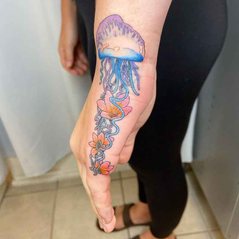 Manowar Jellyfish Tattoo 2