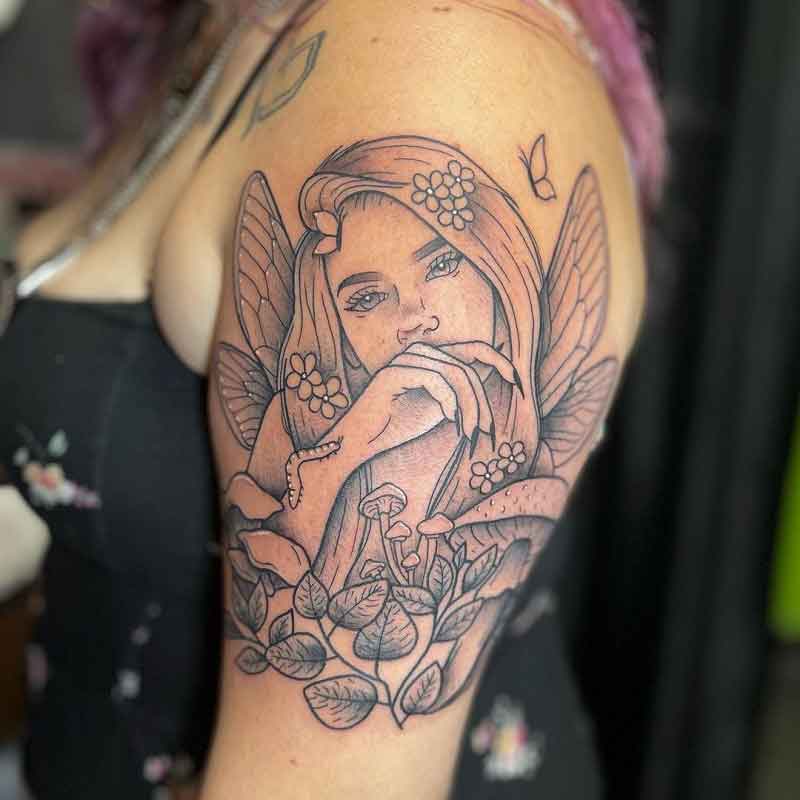 Mystical Fairy Tattoo 2