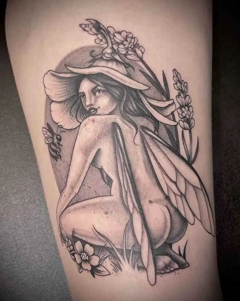 Naughty Fairy Tattoo 2