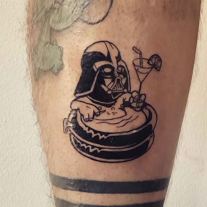 Negative Space Star Wars Tattoo 3