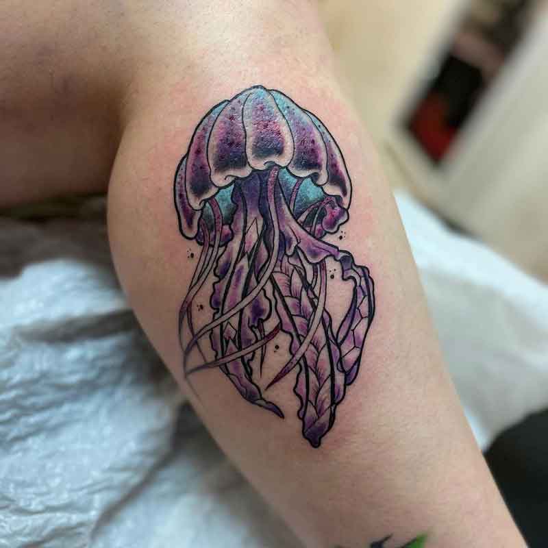 Polynesian Jellyfish Tattoo 1