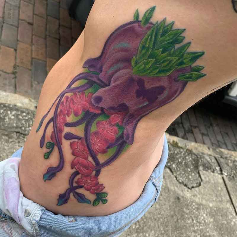 Psychedelic Jellyfish Tattoo 2