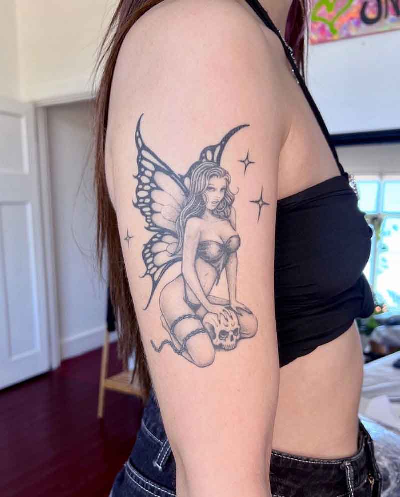 Realistic Fairy Tattoo 1