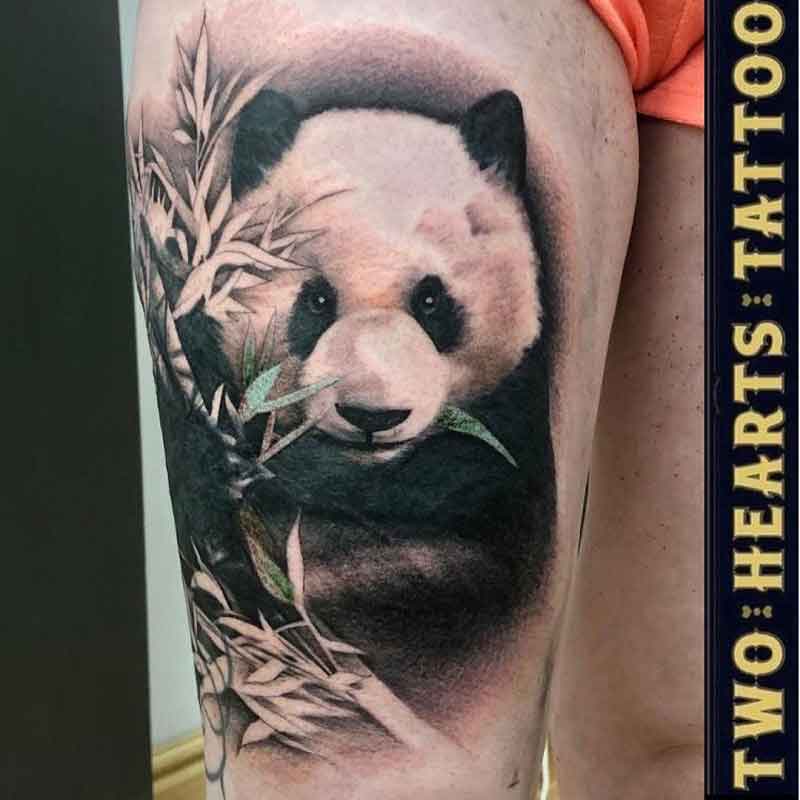 Realistic Panda Tattoo 2