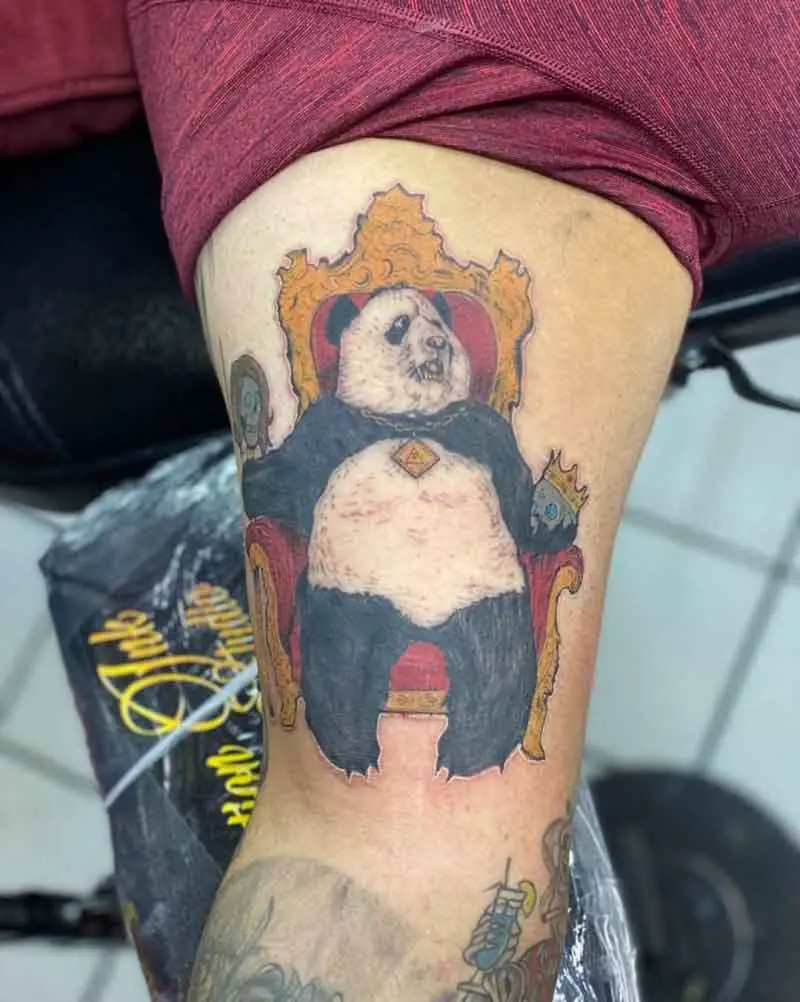 Royal Panda Tattoo 1