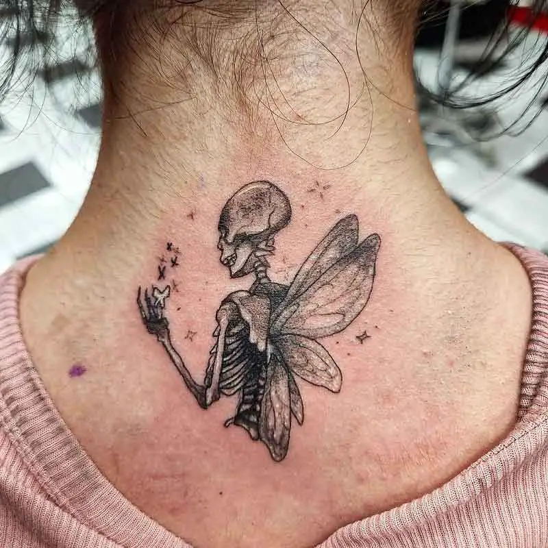 Skeleton Fairy Tattoo 3