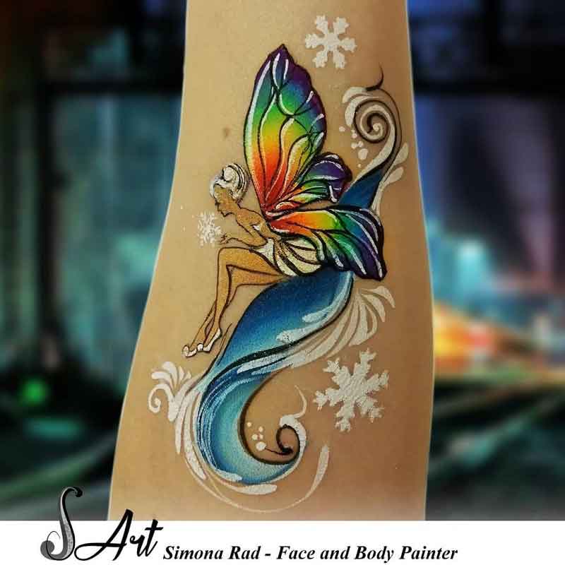 Snow Fairy Tattoo 3