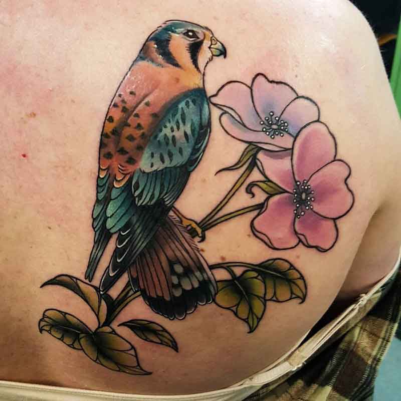Sparrow Hawk Tattoo 3
