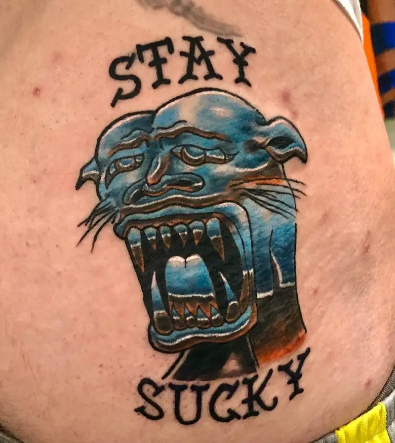 Sucky Panther Tattoo 2