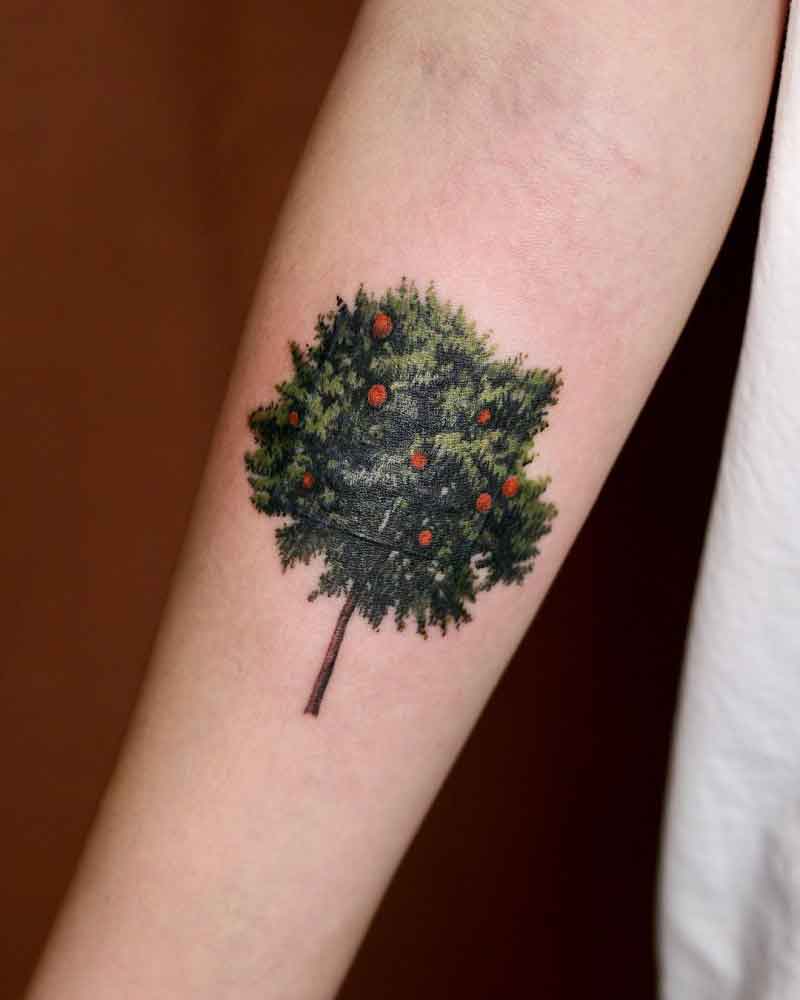 Tree Cover Up Tattoo 3