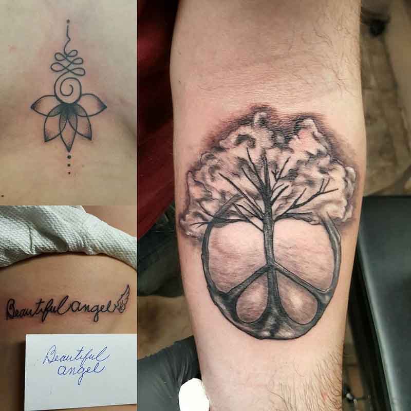 Tree Peace Tattoo 3