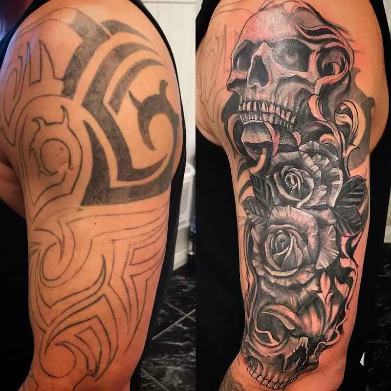 Tribal Cover Up Tattoo 2