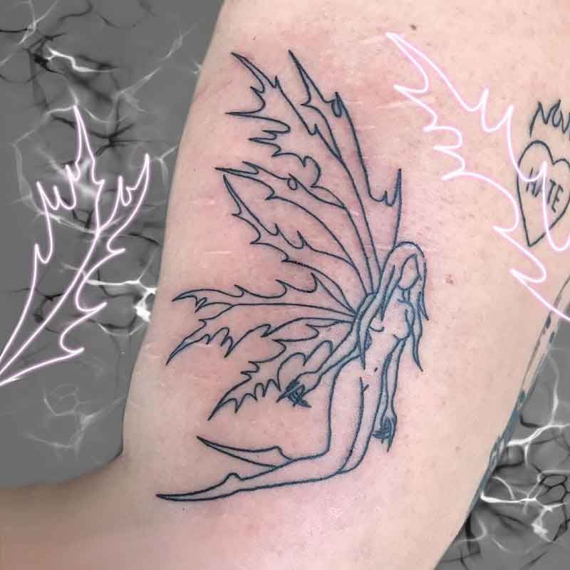 Tribal Fairy Tattoo 3
