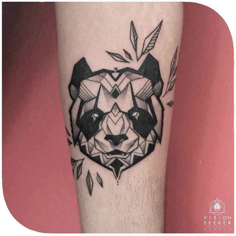 Tribal Panda Tattoo 1