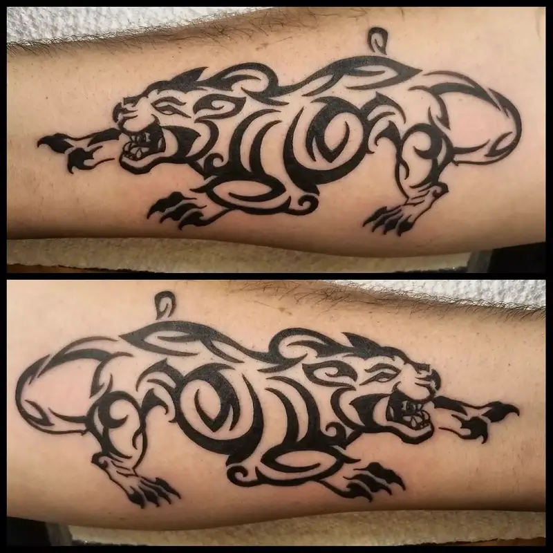 Tribal Panther Tattoo 2