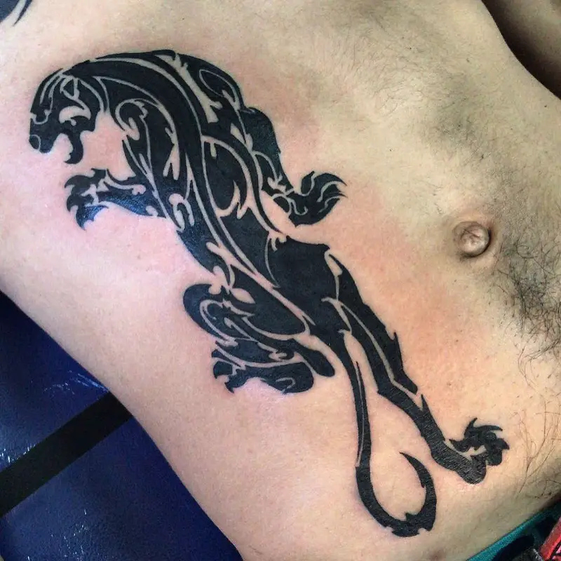 Tribal Panther Tattoo 3
