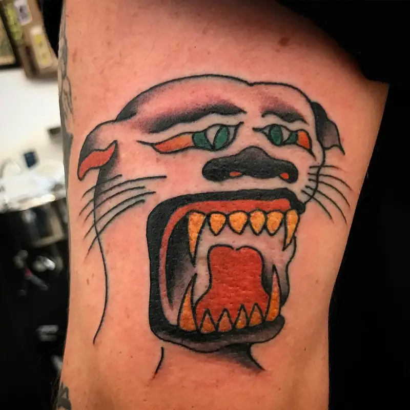 Ugly Panther Tattoo 3