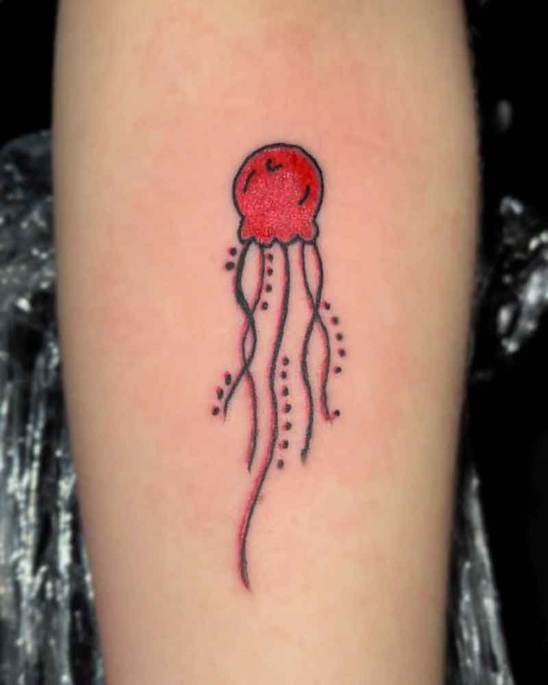 Uv Jellyfish Tattoo 1