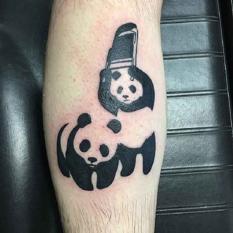 WWF Panda Tattoo 2