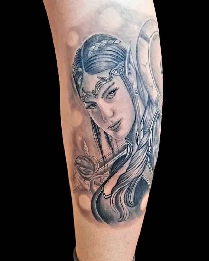 Warrior Fairy Tattoo 2