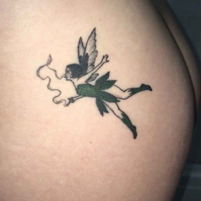 Weed Fairy Tattoo 3
