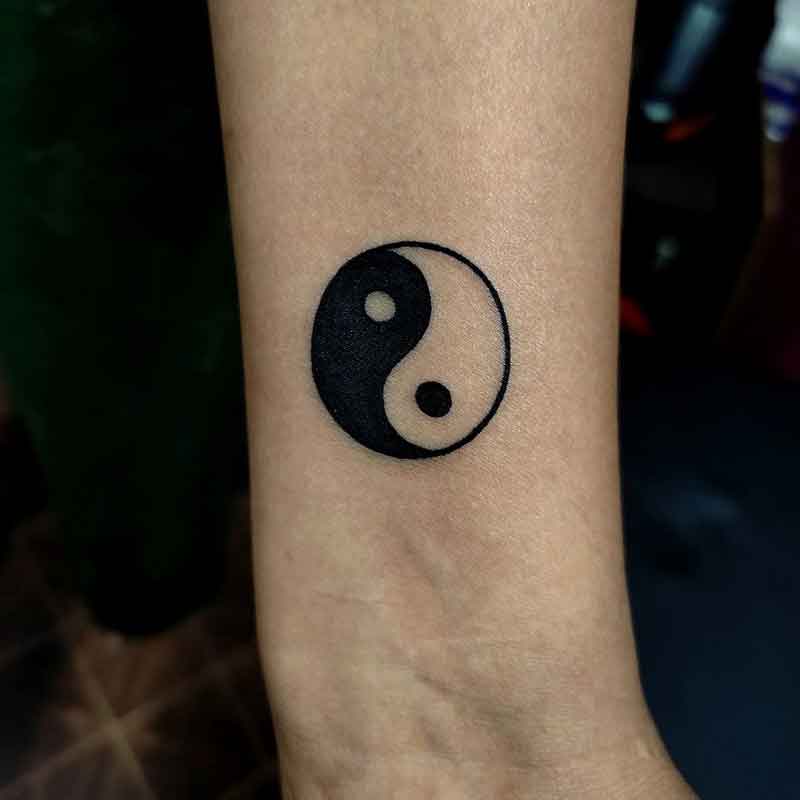 Yin Yang Peace Tattoo 1