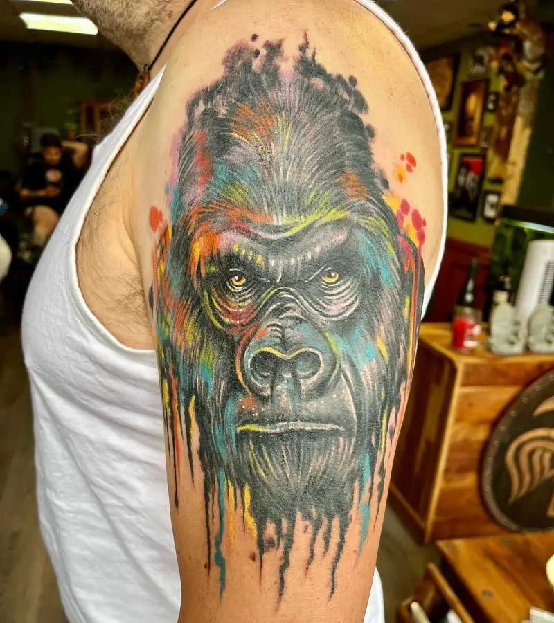abstract-gorilla-tattoo-1
