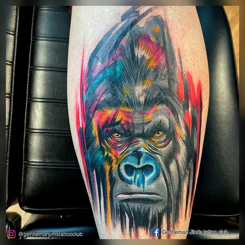 abstract-gorilla-tattoo-3