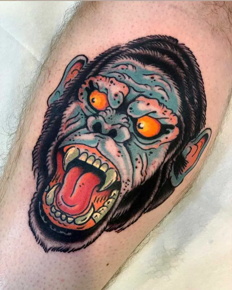 american-traditional-gorilla-tattoo-3