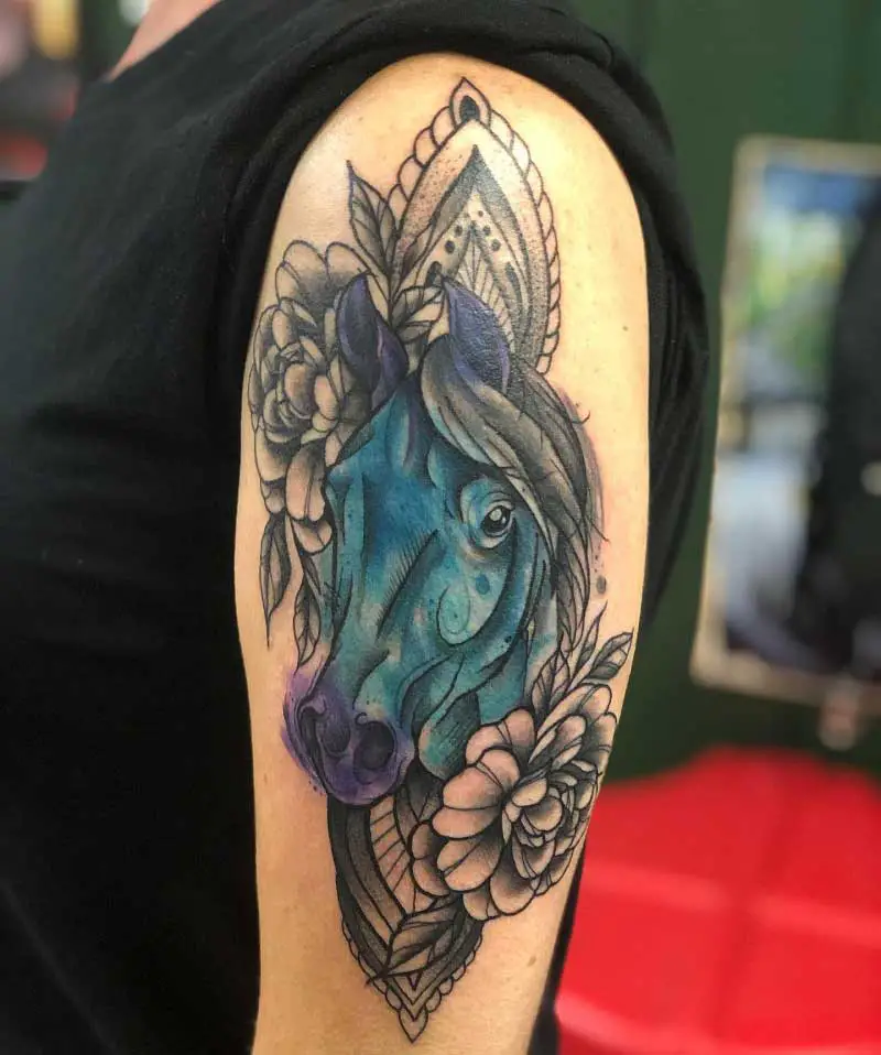 arabian-horse-tattoo-1