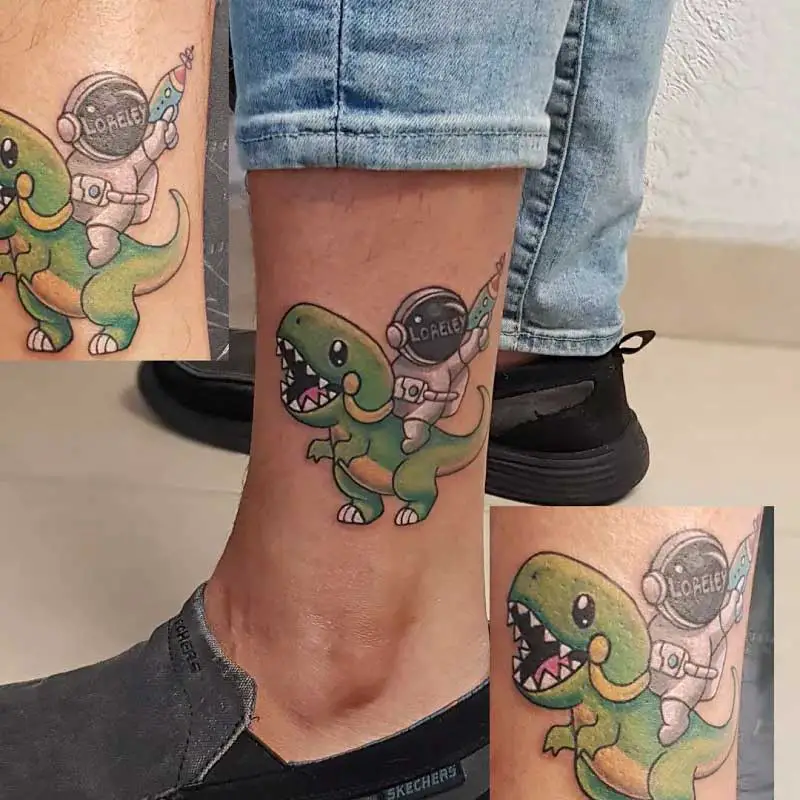 astronaut-dinosaur-tattoo-1